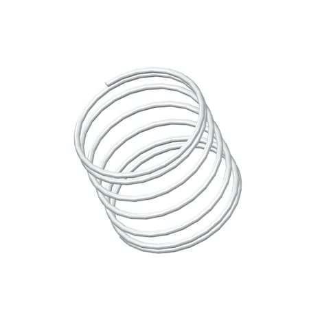 Compression Spring, O= .625, L= .59, W= .027